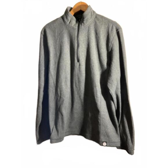 REi Coop  Green/Gray Men's Half-Zip Sweatshirt M - Picture 2 of 8